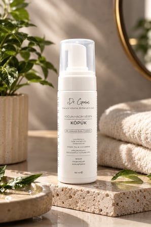 Saw Palmetto, Calendula & Yeşil Çay Özlü Yoğun Hacim Veren Saç Köpüğü - 150ml