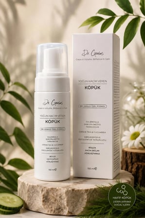 Saw Palmetto, Calendula & Yeşil Çay Özlü Yoğun Hacim Veren Saç Köpüğü - 150ml