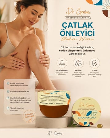 Deep Care Çatlak Önleyici & Onarıcı & Nemlendirici Bakım Kremi - 220ml