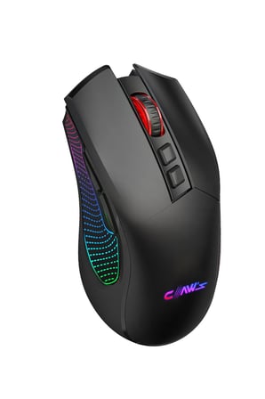 Crossfire Air Pro Kablosuz 24.000 Dpi Pixart PMW3325 Sensör Makro Yazılımlı Chromatic RGB Kablosuz Gaming Mouse - Siyah (2.4 GHz Kablosuz + BT5.1 + Type-C ile Kullanım Desteği)