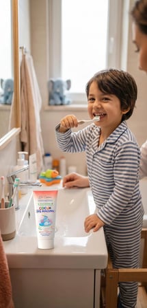 Dr. Genius Özel Formül Organik Sertifikalı Çocuk Diş Macunu - 50ml