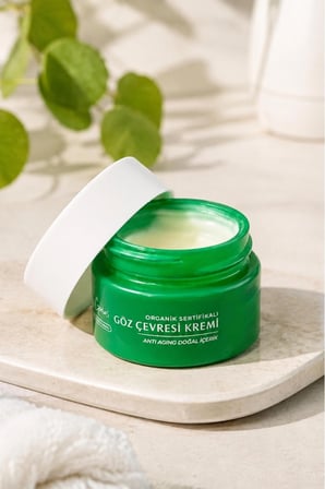 Dr. Genius Organik Göz Çevresi Bakım Kremi - 15 ml - Anti-Aging Etkili Doğal İçerik (Doğal ve Organik Sertifikalıdır)