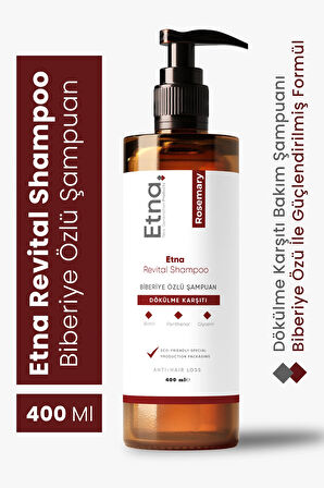 Etna Pharma Revital Biberiye Özlü Dökülme Karşıtı Şampuan 400 ML