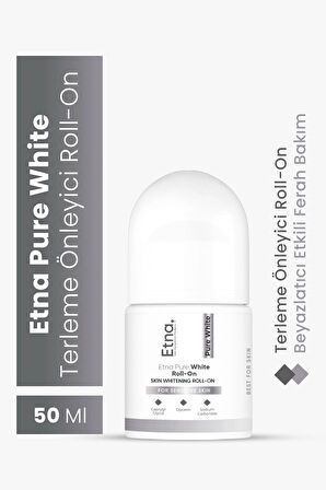 Etna Pharma Pure White Terleme Önleyici Roll-On 50 ML