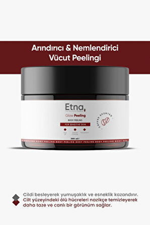 Etna Pharma Kahve Özlü Besleyici Ve Arındırıcı Glow Peeling 300 ML