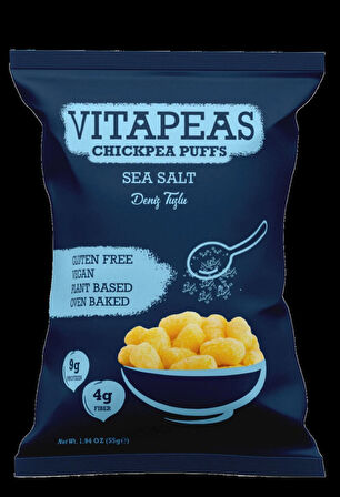 Vitapeas Deniz Tuzlu Nohut Cipsi 55 g x 12