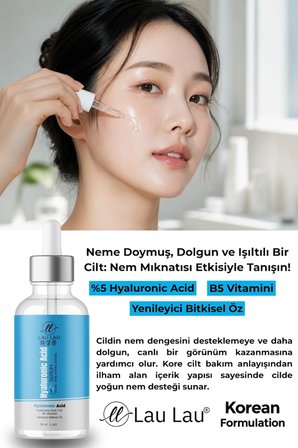 Hyaluronik Asit Yoğun Nemlendirici & Dolgunlaştırıcı Canlandırıcı Serum – 50 ml