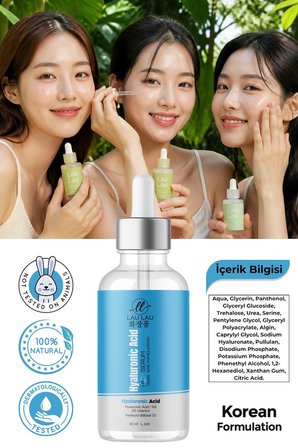 Hyaluronik Asit Yoğun Nemlendirici & Dolgunlaştırıcı Canlandırıcı Serum – 50 ml