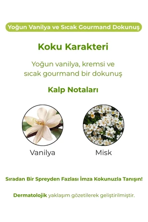 Warm Vanilla & Gourmet Sensations Yüksek Kalıcılıklı Vücut Parfümü & Body Mist – 100 ml