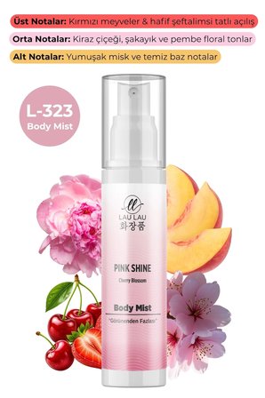 Pink Shine & Radiant Glamour Yüksek Kalıcılıklı Vücut Parfümü & Body Mist – 100 Ml