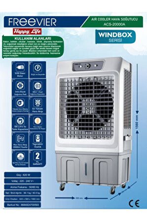 ACS-20000A EVAPORATİF HAVA SOĞUTUCU