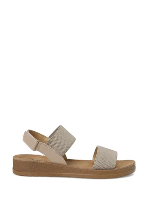 Polaris 409032.Z Siyah Kadın Comfort Sandalet