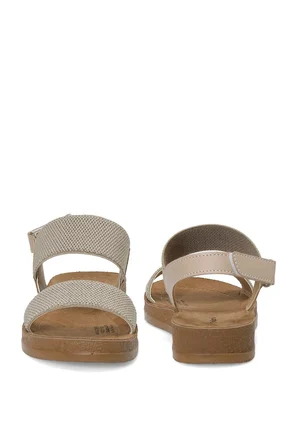 Polaris 409032.Z Siyah Kadın Comfort Sandalet