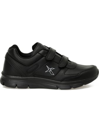 KİNETİX ADUN PU 6PR SİYAH ÇIRTLI ANATOMİK SPOR AYAKKABISI