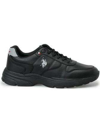 U.S.POLO ASSN GULLIVER 6PR SİYAH COMFORT ANATOMİK SPOR AYAKKABISI