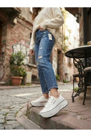 Lumberjack NOVARIA 6PR 102695679 Kadın Sneaker Ayakkabı Beyaz 36-40 