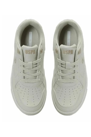 U.S. Polo Assn. BLAZE 6PR 102695806 Kadın Sneaker Ayakkabı Bej 36-40 