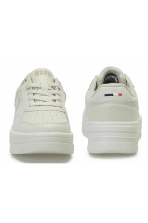 U.S. Polo Assn. BLAZE 6PR 102695806 Kadın Sneaker Ayakkabı Bej 36-40 