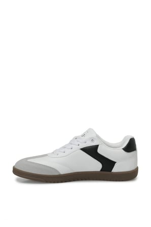 U.S. POLO ASSN. 6F SORE PU 6PR BEYAZ SIYAH KADIN SNEAKER