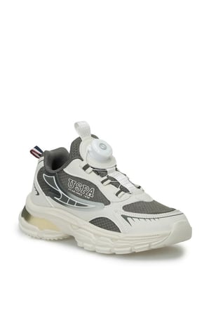 U.S. Polo Assn. TULPAR JR 6PR 102695986 Erkek Çocuk Spor Ayakkabı Bej Haki 31-35 
