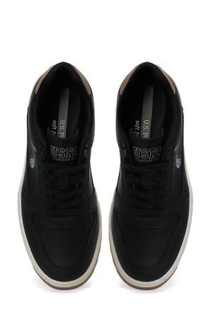U.S. Polo Assn. BELO 6PR 102696148 Erkek Sneaker Ayakkabı Siyah 40-45 