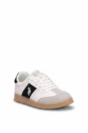U.S. Polo Assn. 102696165 6F Sandra Kadın 6PR Klasik Sneaker Beyaz