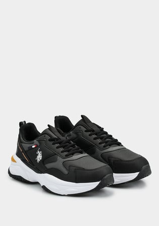 SOLIDAR Siyah Erkek Sneaker