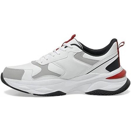U.S.POLO ASSN SOLIDAR 6PR BEYAZ COMFORT CASUAL ANATOMİK SPOR AYAKKABI