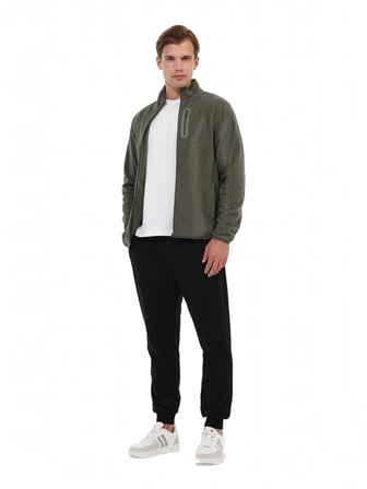 6W ML NORDIC 7SN165 6PR Erkek Yeşil Sweatshirt - 102696451