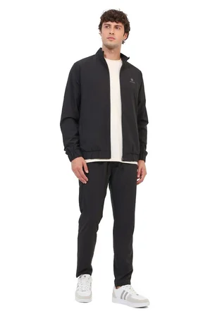 Lumberjack 6W M-BS04 WOVEN T.SUIT 6PR Erkek Eşofman Takımı Siyah S-XXL 