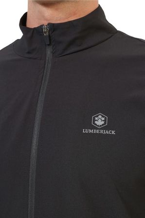 Lumberjack 6W M-BS04 WOVEN T.SUIT 6PR Erkek Eşofman Takımı Siyah S-XXL 