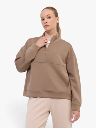 6W WL 17YAVES 6PR Kadın Kahverengi Sweatshirt - 102696906