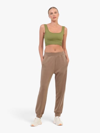 6W WL 22YUNKA 6PR Kadın Kahverengi Eşofman Altı - 102696910