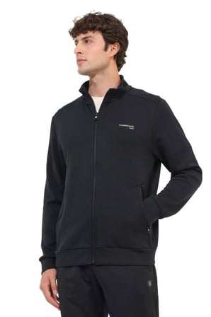 Lumberjack ML INVE 18ITL-12 6PR 102696954 Erkek Eşofman Üstü Siyah S-XXL 