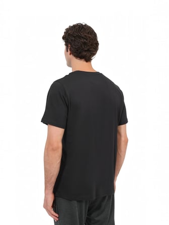 6W MB CT102 C NK T-SH 6PR Erkek Siyah T-Shirt - 102696985