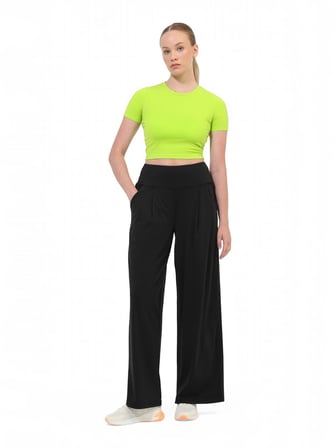 6W WL 22YUPY 6PR Kadın Siyah Eşofman Altı - 102697011