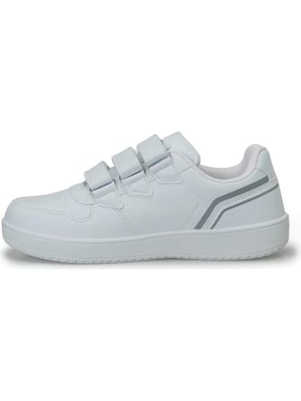KINETIX FREY PU 6PR BEYAZ ÇIRTLI ANATOMİK CASUAL SPOR AYAKKABI