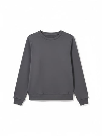 6W WB 16 AMMY-C 6PR GRI Kadın Gri Sweatshirt - 102696651