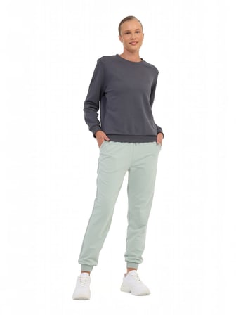 6W WB 16 AMMY-C 6PR GRI Kadın Gri Sweatshirt - 102696651