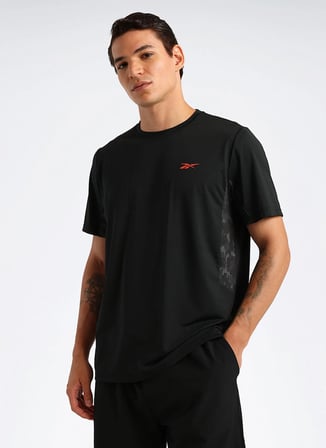 Reebok T-Shirt, 2XL, Siyah