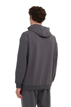 Lumberjack Hoodie Sweatshirt Erkek Gri MB SN73 6PR 102697529