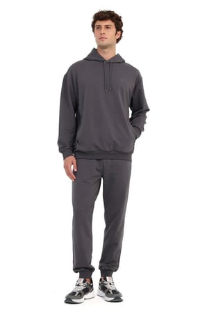 Lumberjack Hoodie Sweatshirt Erkek Gri MB SN73 6PR 102697529
