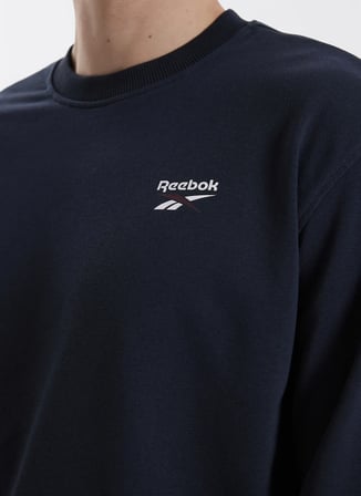Reebok P00005740004 ID RLX CLSS SL CREW Lacivert Erkek Sweatshirt