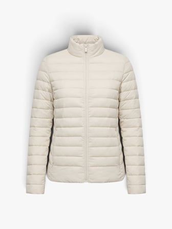 6W WL 1SN28 6PR Kadın Bej Mont - 102700154