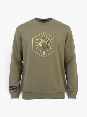 6W ML ARMAN 16NAT26-4 6PR Erkek Yeşil Sweatshirt - 102708343