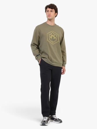 6W ML ARMAN 16NAT26-4 6PR Erkek Yeşil Sweatshirt - 102708343