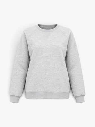 6W WL 16COZY 6PR Kadın Koyu Gri Sweatshirt - 102707675