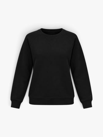 6W WL 16COZY 6PR Kadın Siyah Sweatshirt - 102707676