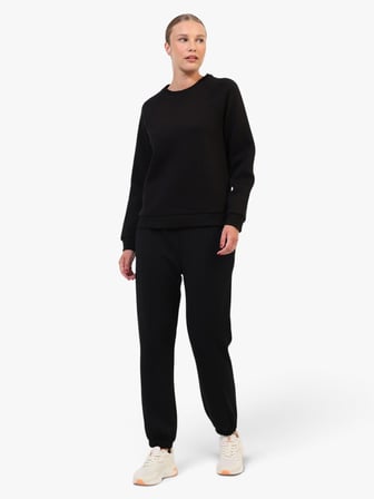 6W WL 16COZY 6PR Kadın Siyah Sweatshirt - 102707676