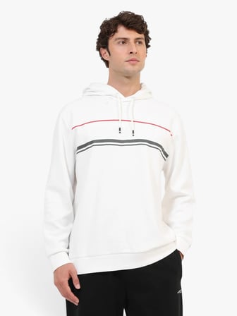 6W ML FENRIC 17ITL1404 6PR Erkek Beyaz Sweatshirt - 102707715